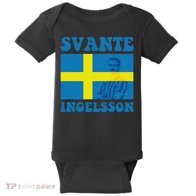 Svante Ingelsson Sheffield Wednesday Efl Flag Baby Bodysuit