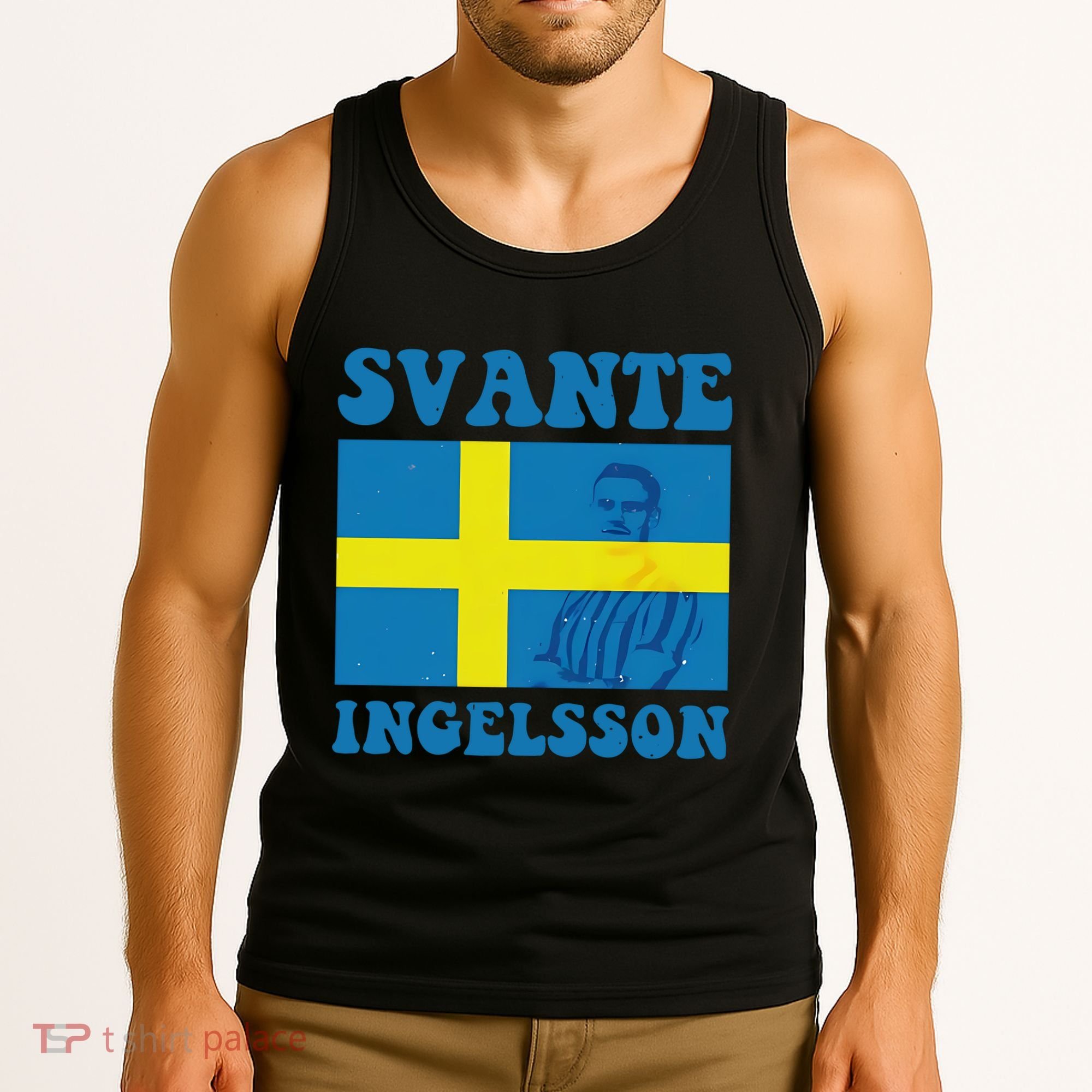 Svante Ingelsson Sheffield Wednesday Efl Flag Tank Top