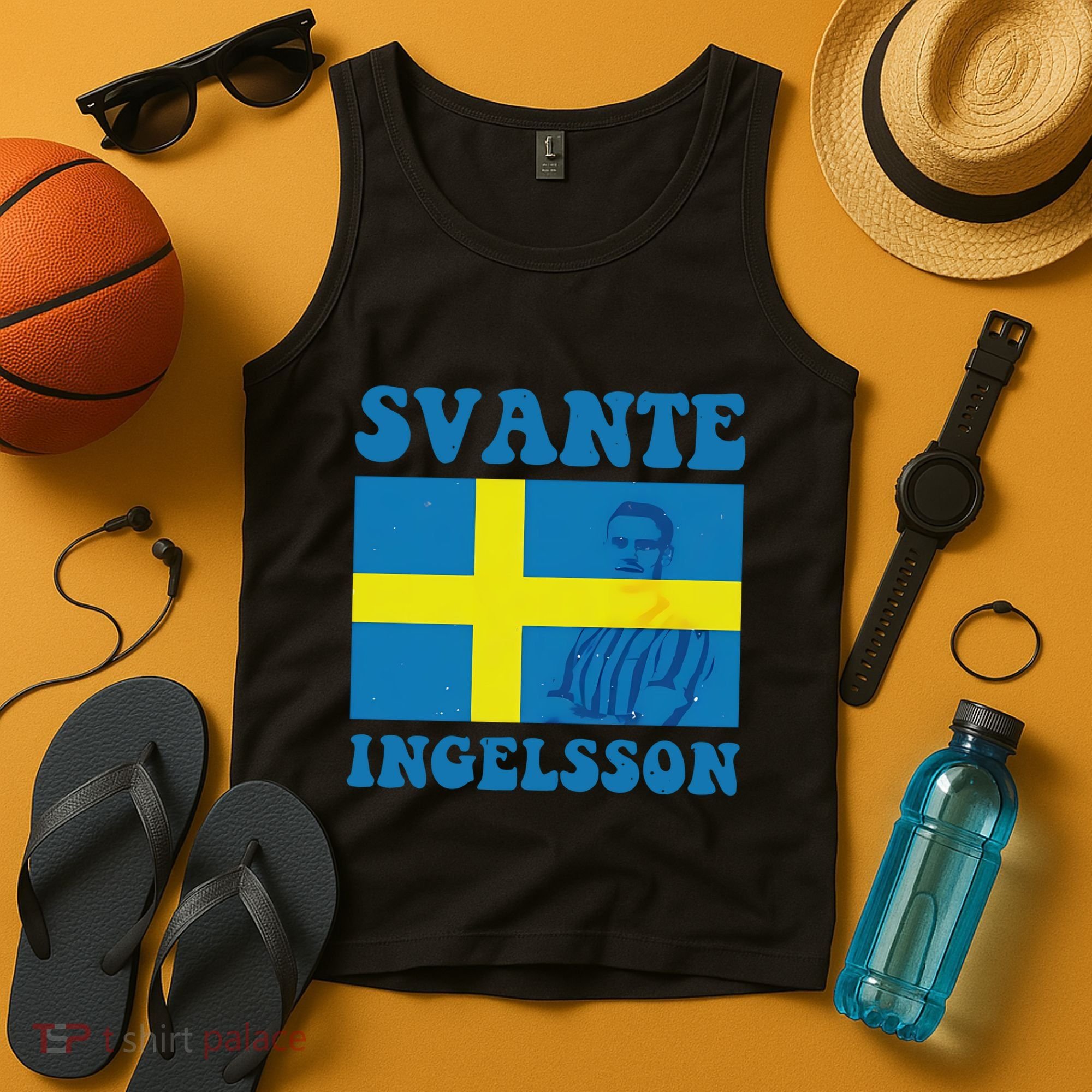 Svante Ingelsson Sheffield Wednesday Efl Flag Tank Top