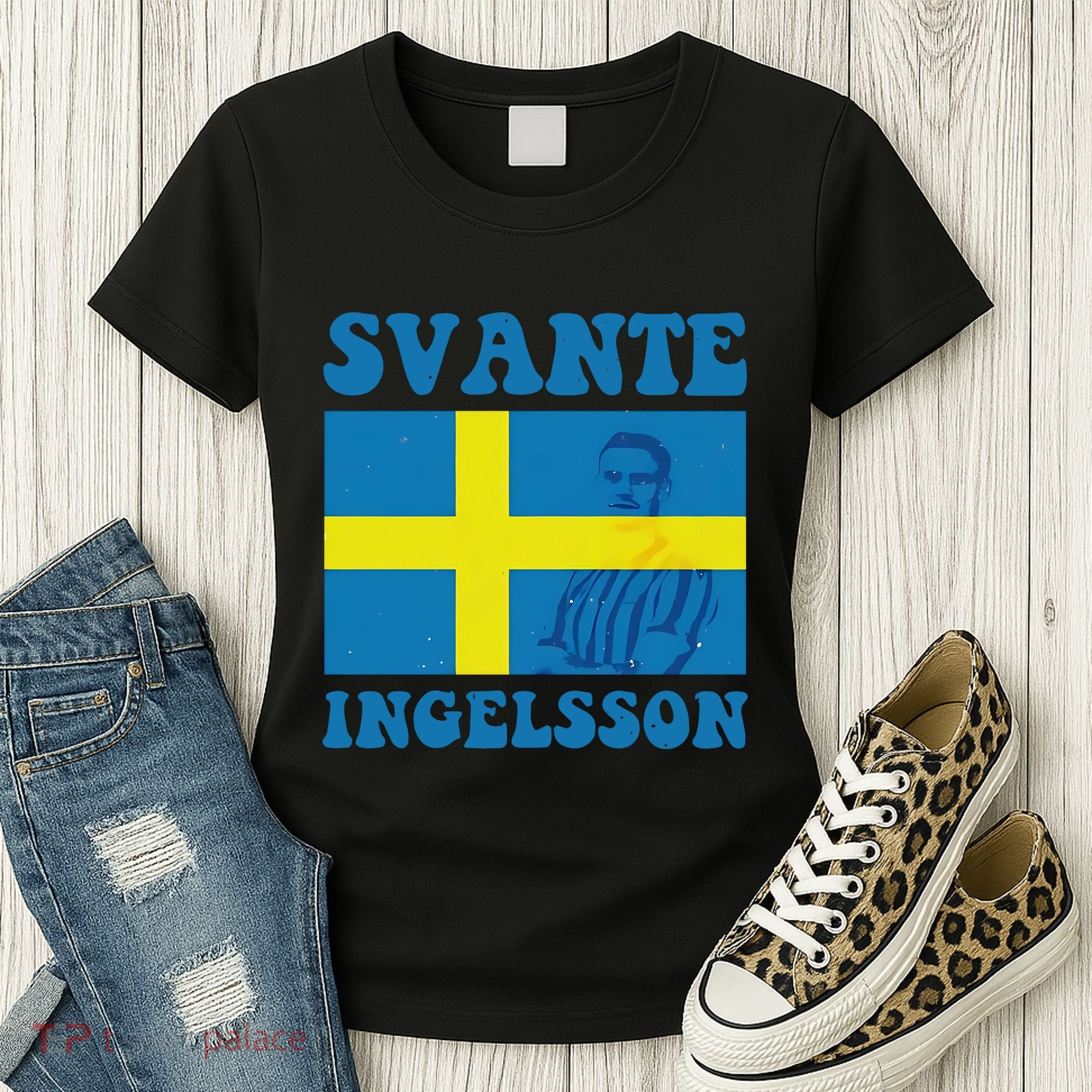Svante Ingelsson Sheffield Wednesday Efl Flag Women's T-Shirt