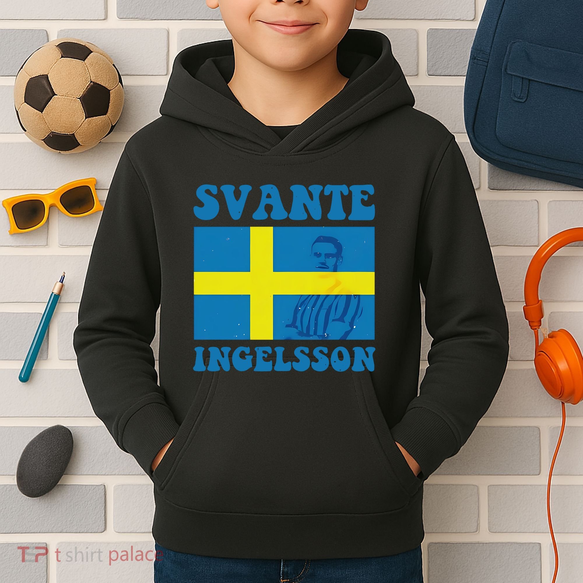 Svante Ingelsson Sheffield Wednesday Efl Flag Kids Hoodie