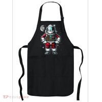 Santa in Space Festive Astronaut Christmas Gift Apron thumb 0
