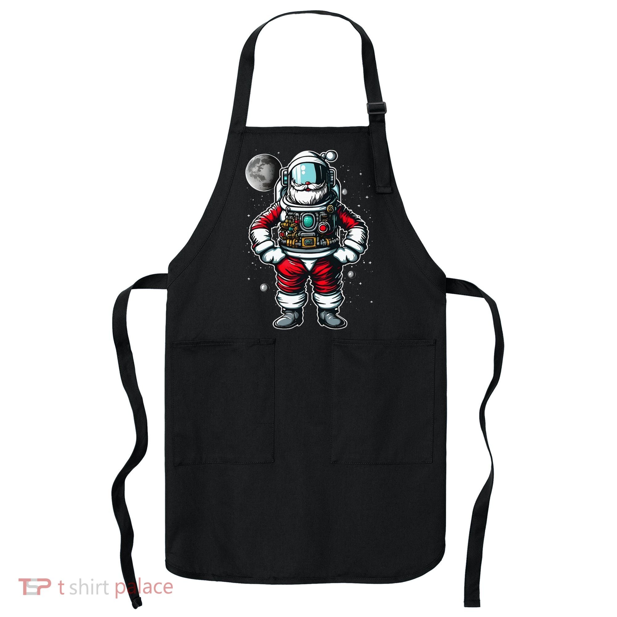 Santa in Space Festive Astronaut Christmas Gift Apron