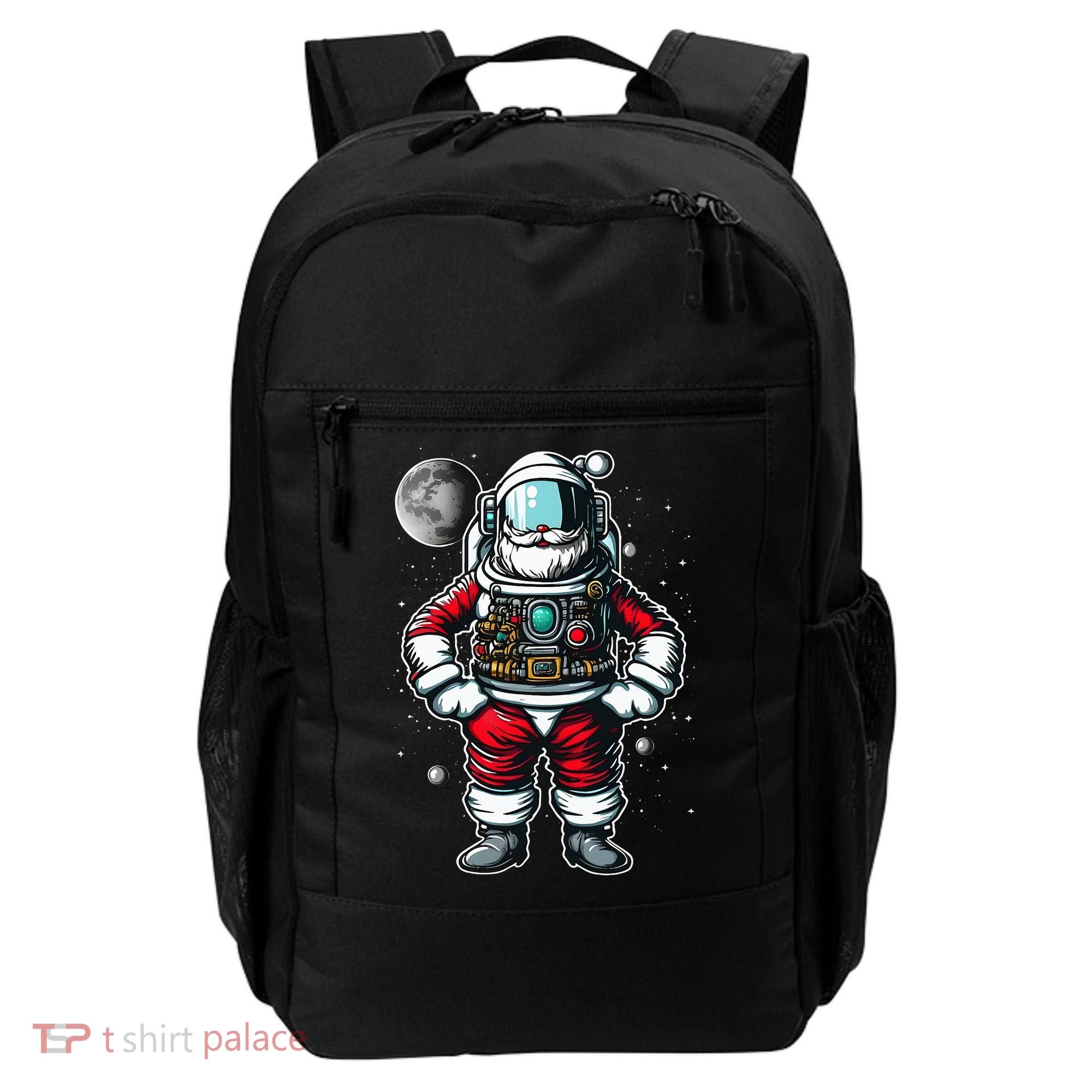Santa in Space Festive Astronaut Christmas Gift Backpack