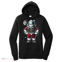 Santa in Space Festive Astronaut Christmas Gift Women's Hoodie thumb 0