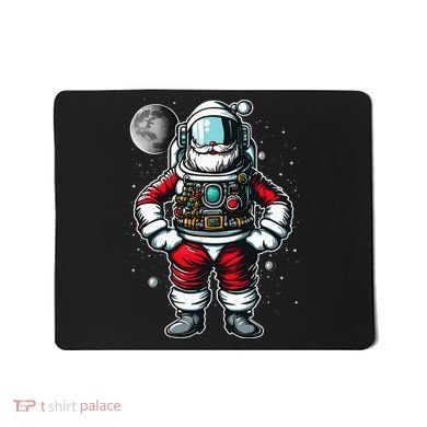 Santa in Space Festive Astronaut Christmas Gift Mousepad