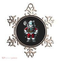Santa in Space Festive Astronaut Christmas Gift Ornament thumb 0