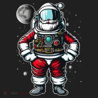 Santa in Space Festive Astronaut Christmas Gift Hat thumb 2