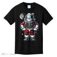 Santa in Space Festive Astronaut Christmas Gift Kids T-Shirt thumb 0