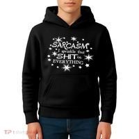 Sarcasm I Sprinkle That Sh T On Everything Funny TShirt Kids Hoodie thumb 4