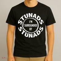 Stunads I’m Surrounded By Stunads Funny Italian Sayings T-Shirt thumb 3