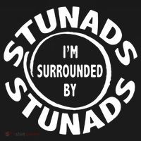 Stunads I’m Surrounded By Stunads Funny Italian Sayings Women's Hoodie thumb 2