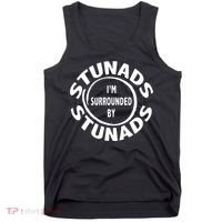 Stunads I’m Surrounded By Stunads Funny Italian Sayings Tank Top thumb 0