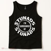Stunads I’m Surrounded By Stunads Funny Italian Sayings Tank Top thumb 2