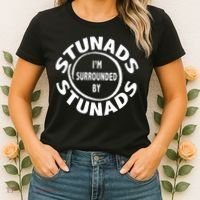 Stunads I’m Surrounded By Stunads Funny Italian Sayings Women's T-Shirt thumb 2