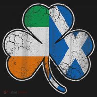 Scotch Irish Shamrock Scottish St Patricks Day Apron thumb 3