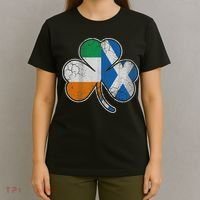 Scotch Irish Shamrock Scottish St Patricks Day T-Shirt thumb 4