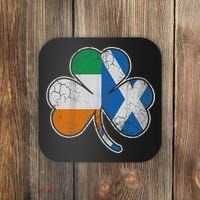 Scotch Irish Shamrock Scottish St Patricks Day Coaster thumb 0