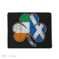 Scotch Irish Shamrock Scottish St Patricks Day Mousepad thumb 0