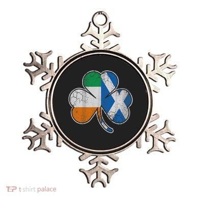 Scotch Irish Shamrock Scottish St Patricks Day Ornament