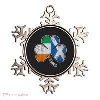 Scotch Irish Shamrock Scottish St Patricks Day Ornament thumb 0