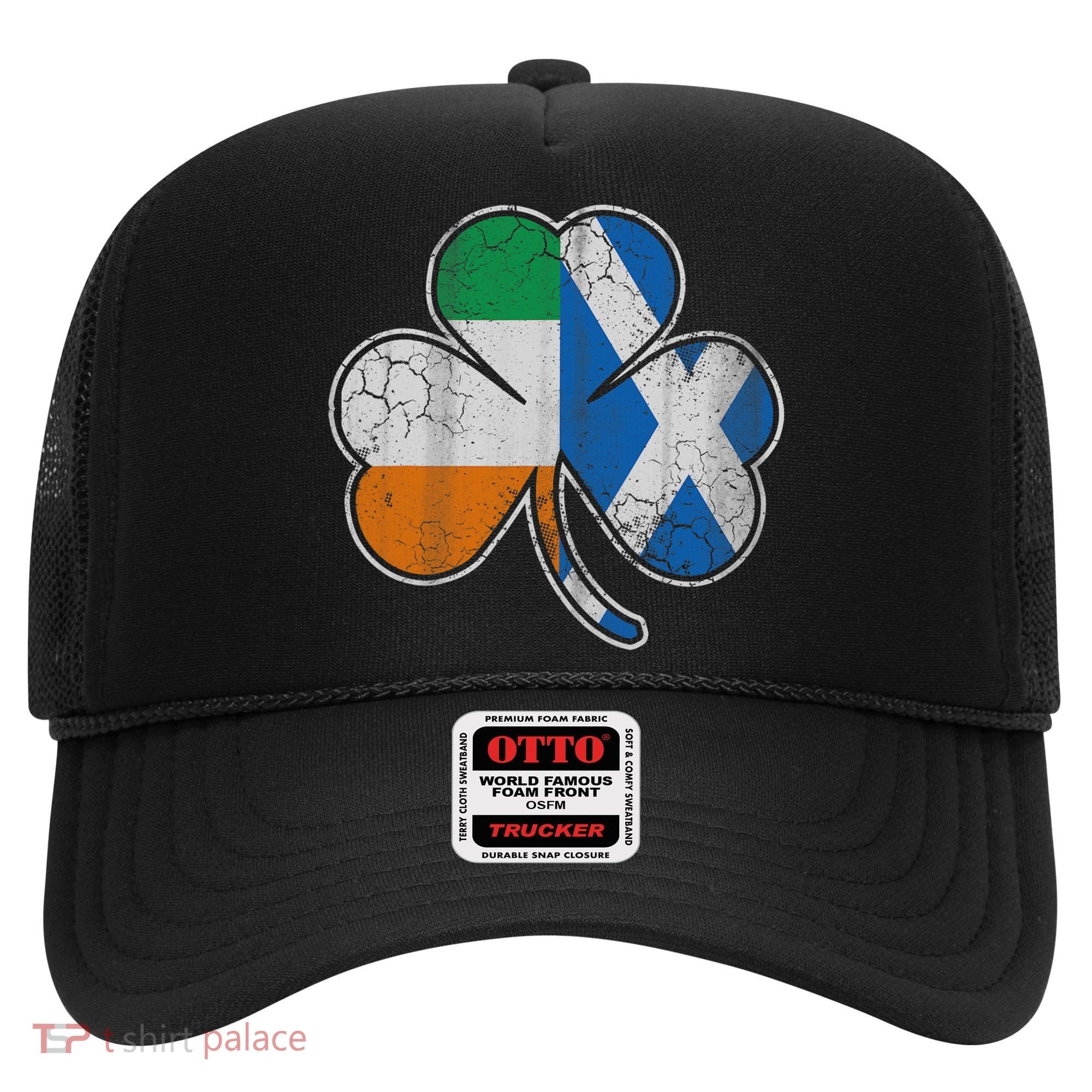 Scotch Irish Shamrock Scottish St Patricks Day Hat