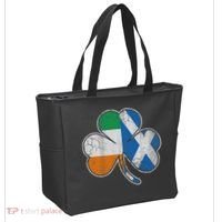 Scotch Irish Shamrock Scottish St Patricks Day Tote Bag thumb 2
