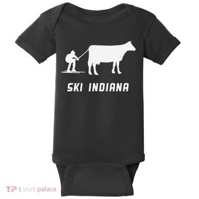 Ski Indiana Baby Bodysuit