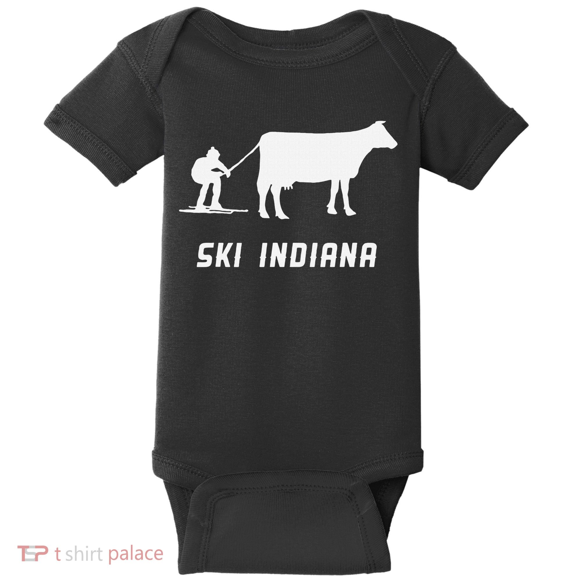 Ski Indiana Baby Bodysuit