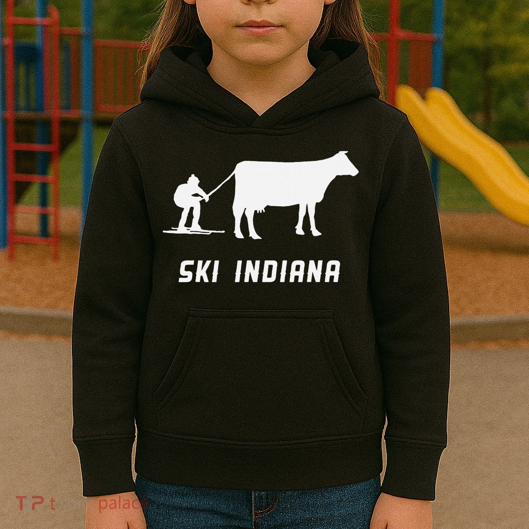 Ski Indiana Kids Hoodie