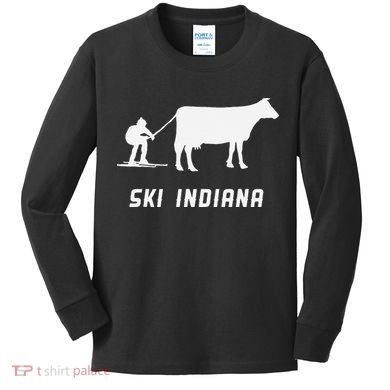 Ski Indiana Kids Long Sleeve Shirt