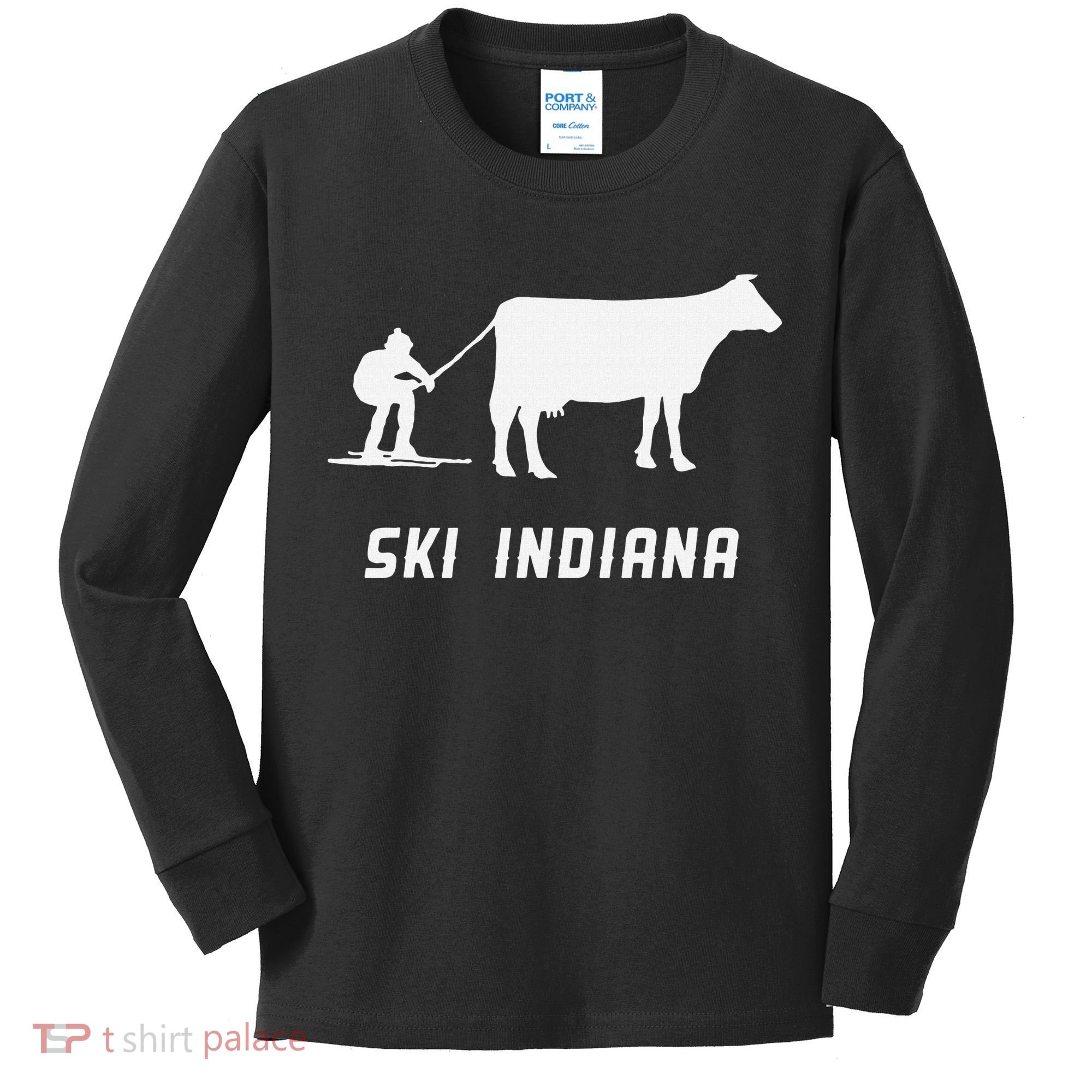 Ski Indiana Kids Long Sleeve Shirt
