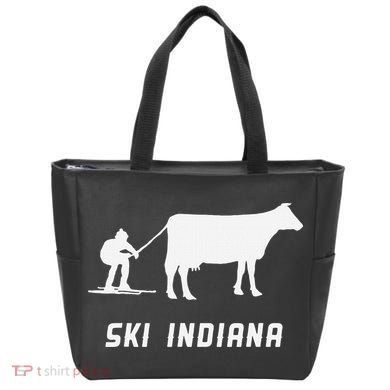 Ski Indiana Tote Bag