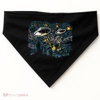 Starry Invasion USA-Made Doggie Bandana thumb 0