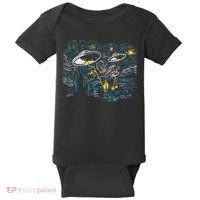 Starry Invasion Baby Bodysuit thumb 0