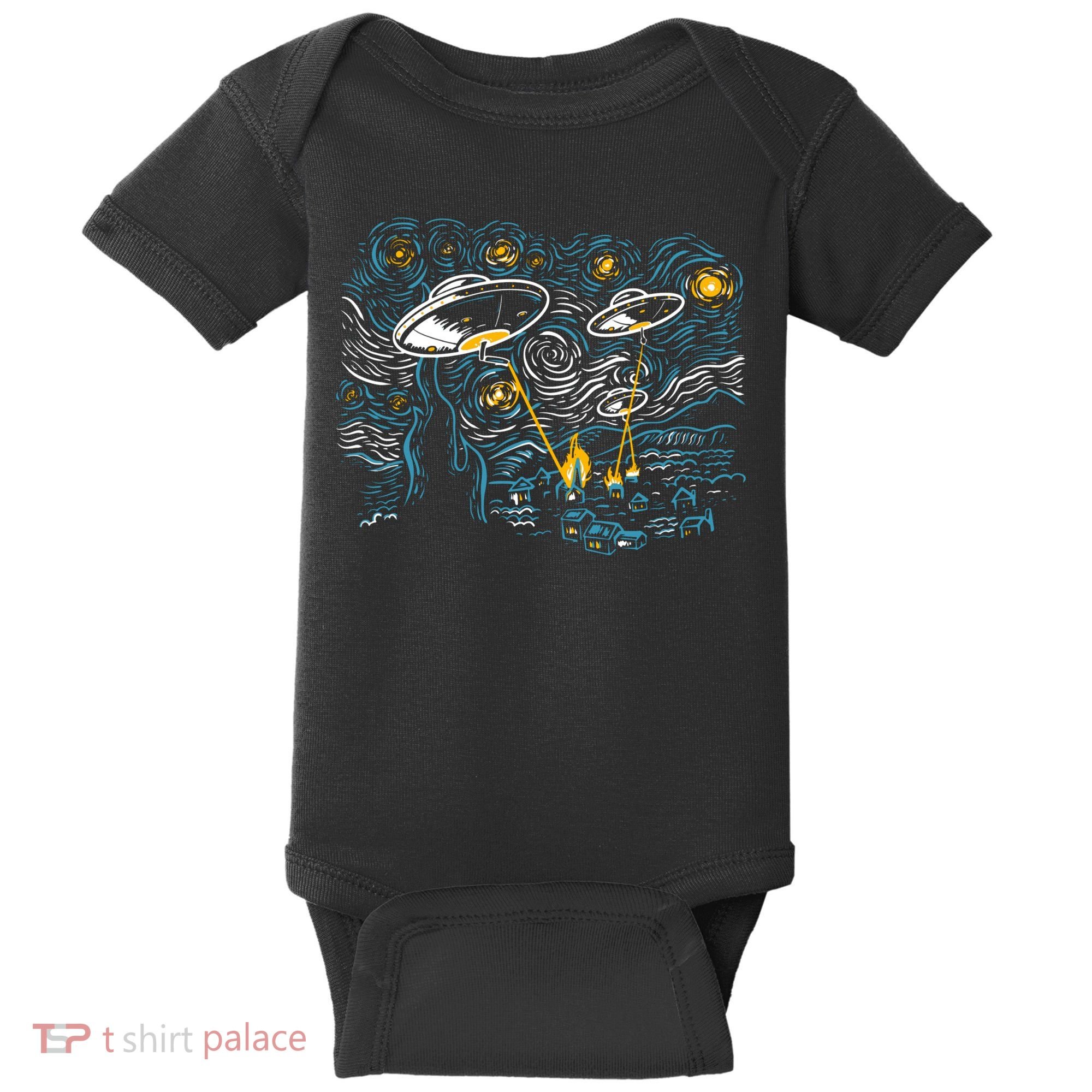 Starry Invasion Baby Bodysuit