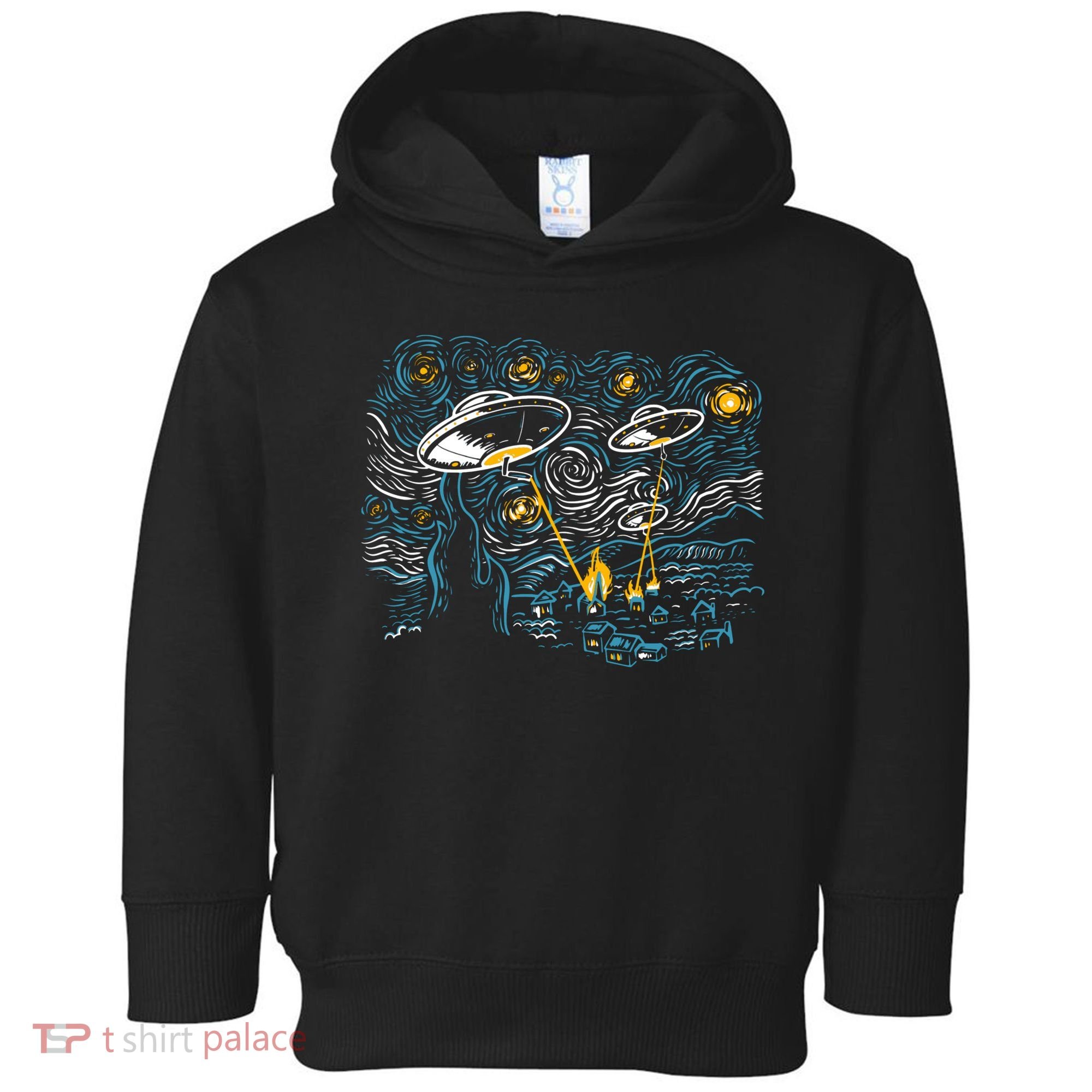 Starry Invasion Toddler Hoodie