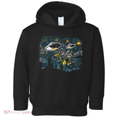 Starry Invasion Toddler Hoodie