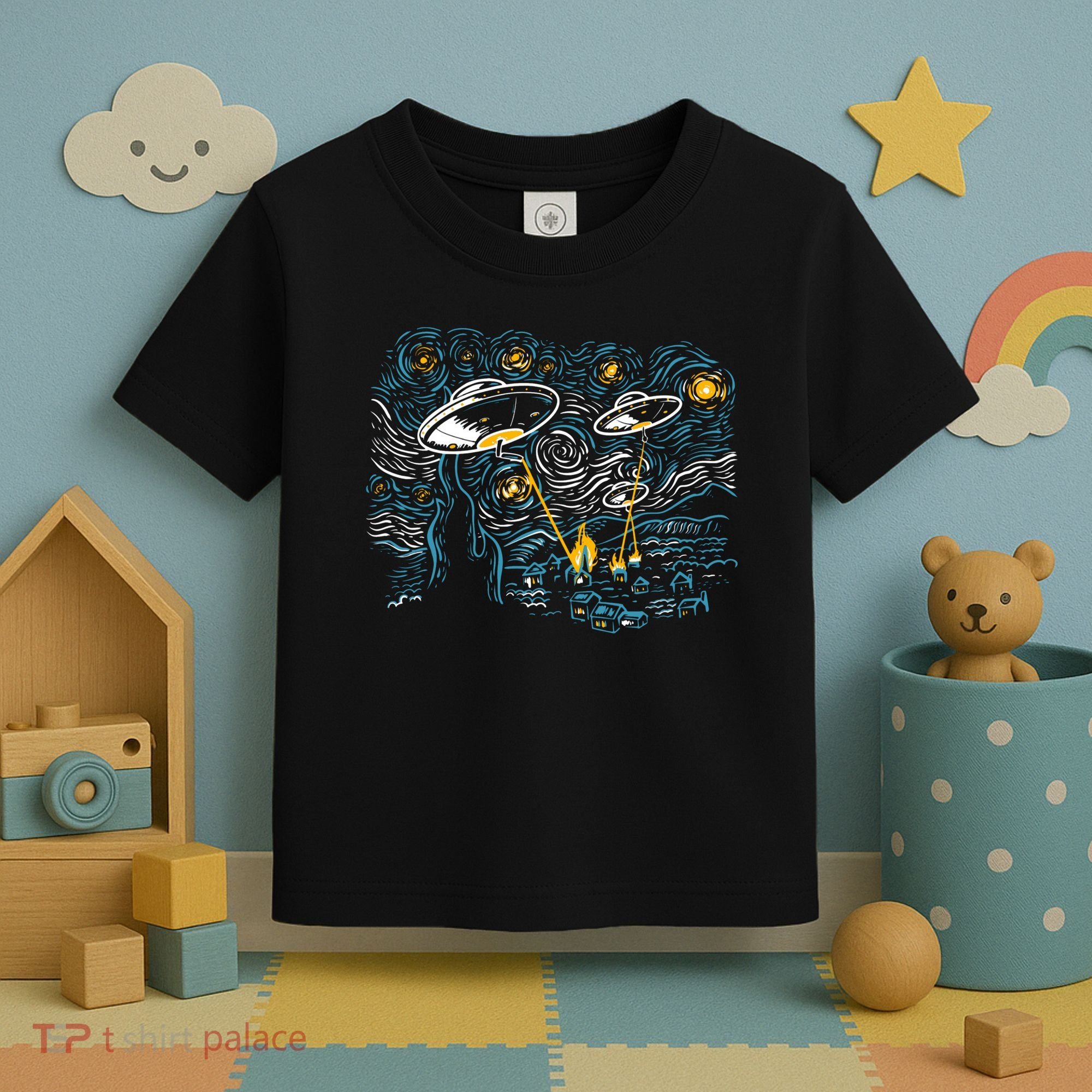 Starry Invasion Toddler T-Shirt