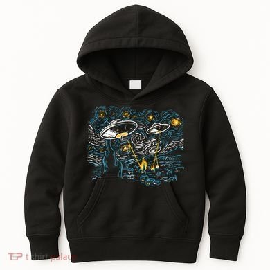 Starry Invasion Kids Hoodie