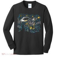 Starry Invasion Kids Long Sleeve Shirt thumb 0