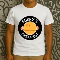 Sorry I Spaced Out Saturn T-Shirt thumb 3