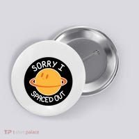 Sorry I Spaced Out Saturn Button thumb 0