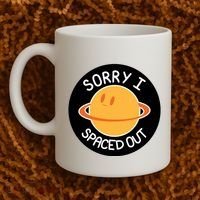 Sorry I Spaced Out Saturn Coffee Mug thumb 2