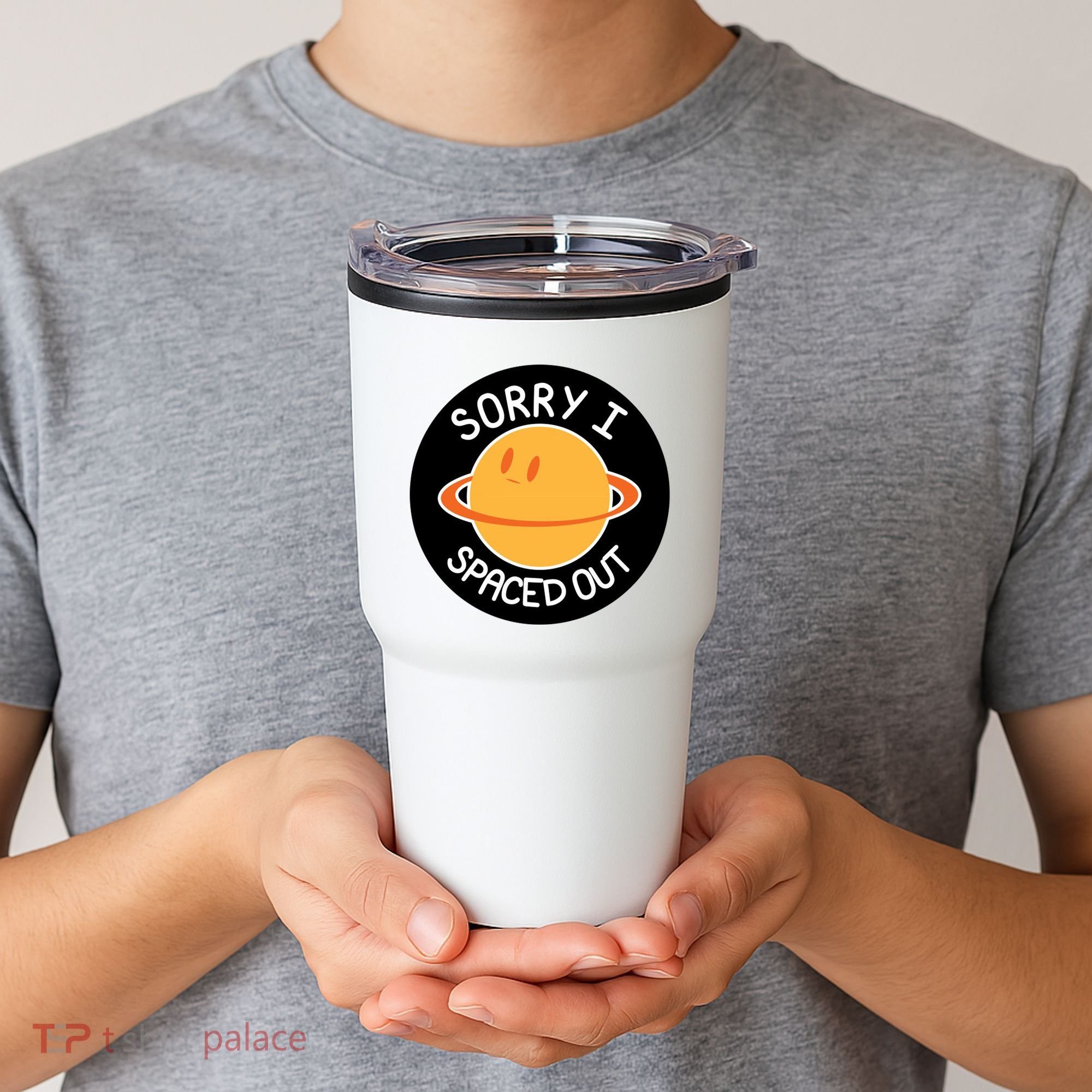 Sorry I Spaced Out Saturn Tumbler