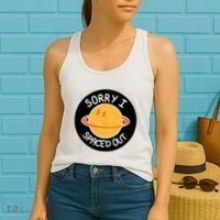 Sorry I Spaced Out Saturn Women's Tank Top thumb 2