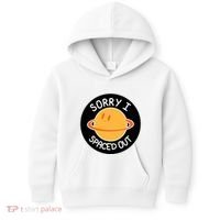 Sorry I Spaced Out Saturn Kids Hoodie thumb 0