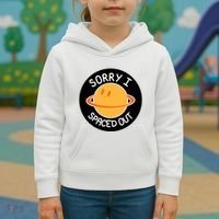 Sorry I Spaced Out Saturn Kids Hoodie thumb 3