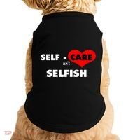 Selfcare IsnT Selfish Body Wellness Tal Health Retro Gift Doggie Tank thumb 0