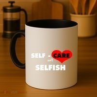 Selfcare IsnT Selfish Body Wellness Tal Health Retro Gift Coffee Mug thumb 4